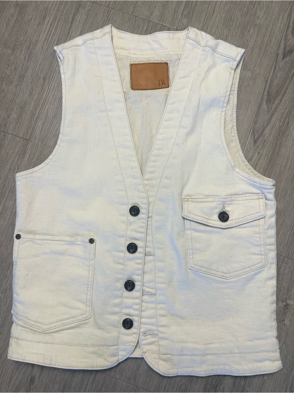 Banana Republic Button-Front Utility Vest